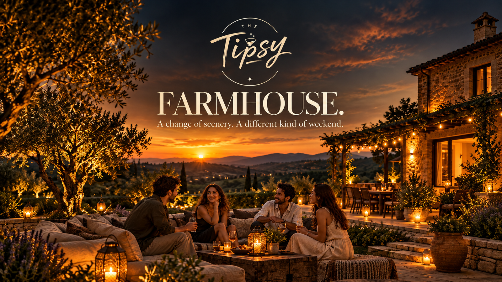 Farmhouse evening